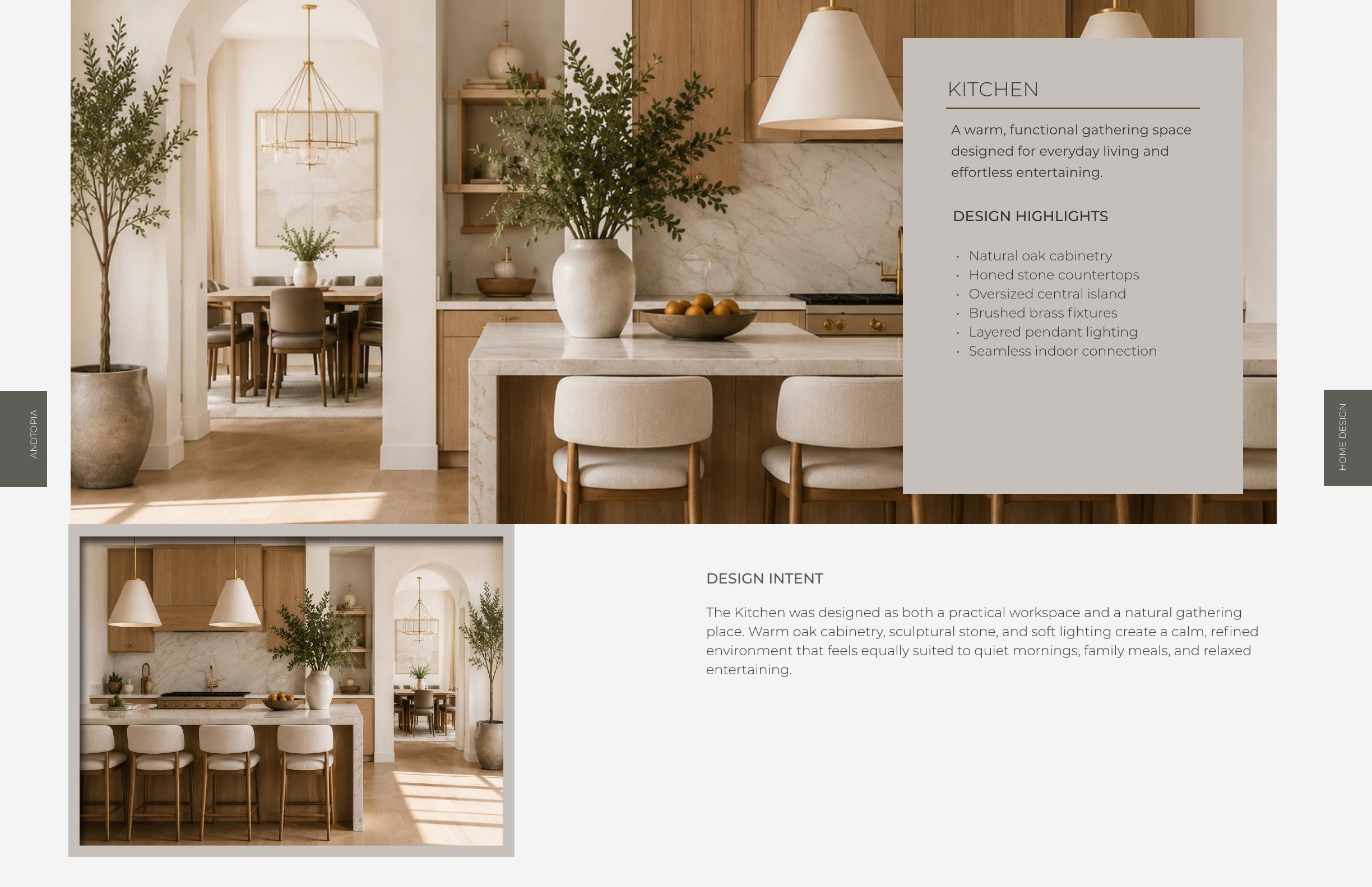 Kitchen design direction spread